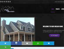 Tablet Screenshot of dreamhomeimprovement.us